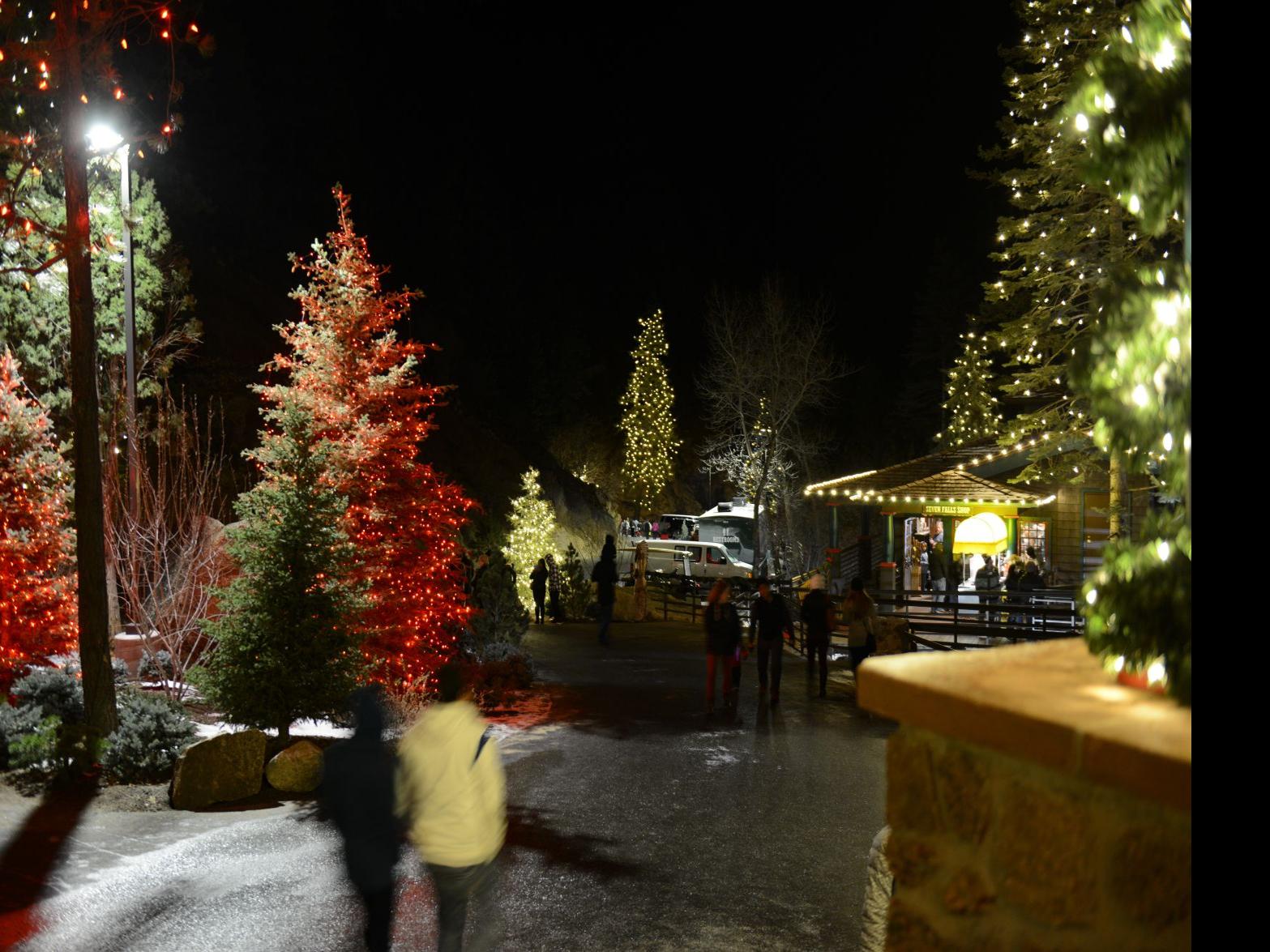 Seven Falls Christmas Lights 2021 Seven Falls To Light Up Holidays In Colorado Springs Arts Entertainment Gazette Com