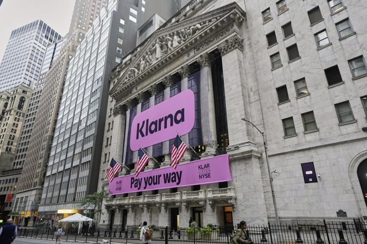Klarna shares jump 30% in their debut on Wall Street