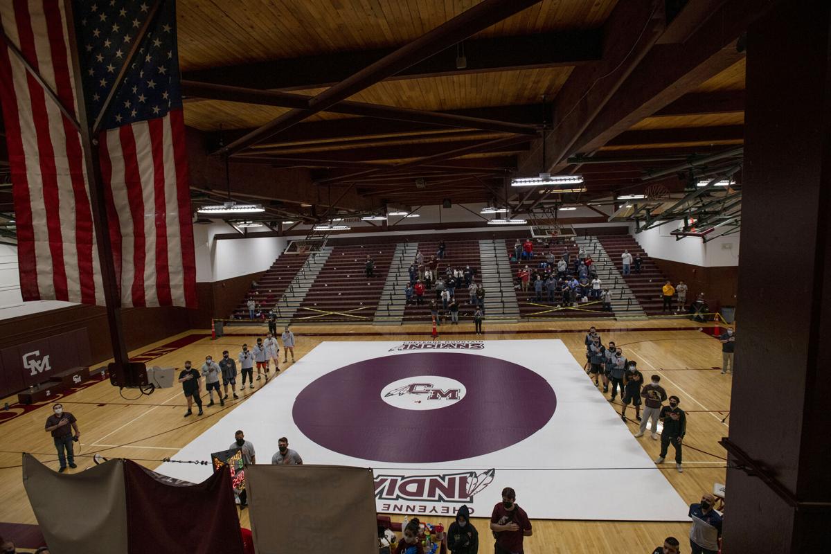 Wrestlers collide in regional tournament at Cheyenne Mountain