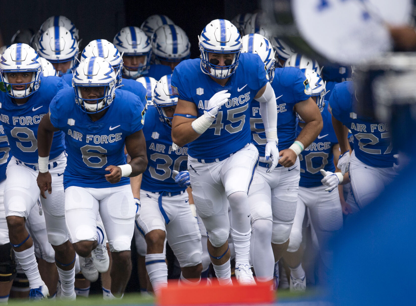 air force roster football