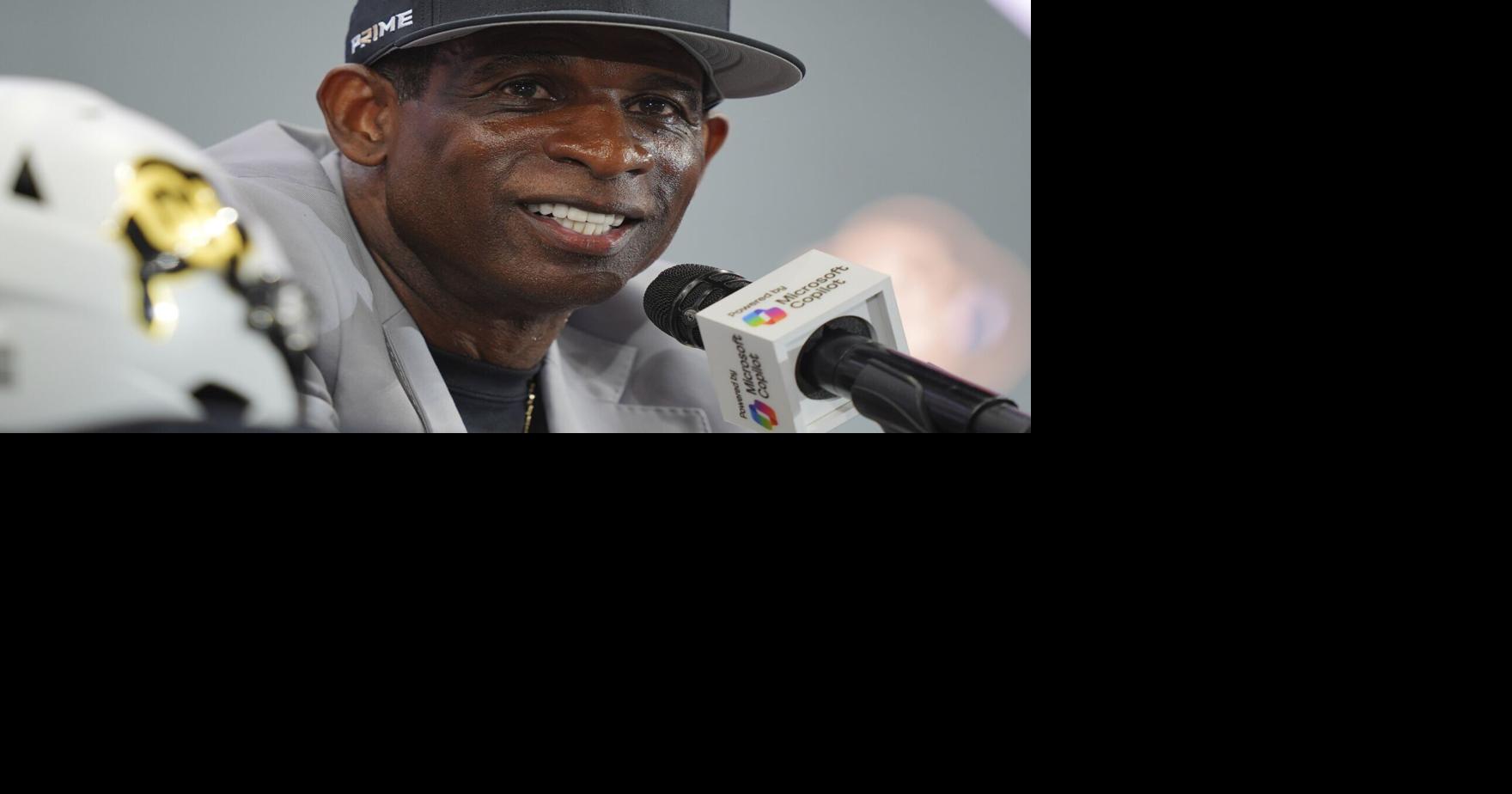 Colorado coach Deion Sanders declines to discuss health issues at Big 12 media days