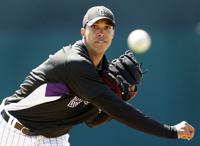 Sept. 29, 2010 - Denver, Colorado, U.S. - MLB Baseball - Colorado Rockies  shortstop TROY TULOWITZKI prepares before a