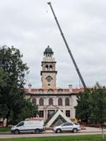 Crane signals milestone in Pioneers Museum project, Food Truck Tuesday ends this week