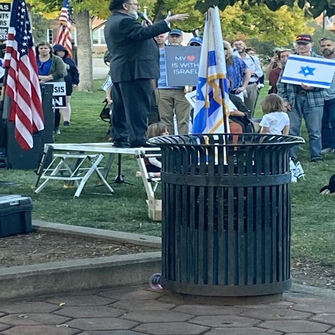 We're very much concerned about them:' Rally held in Savannah to show  support for Israel