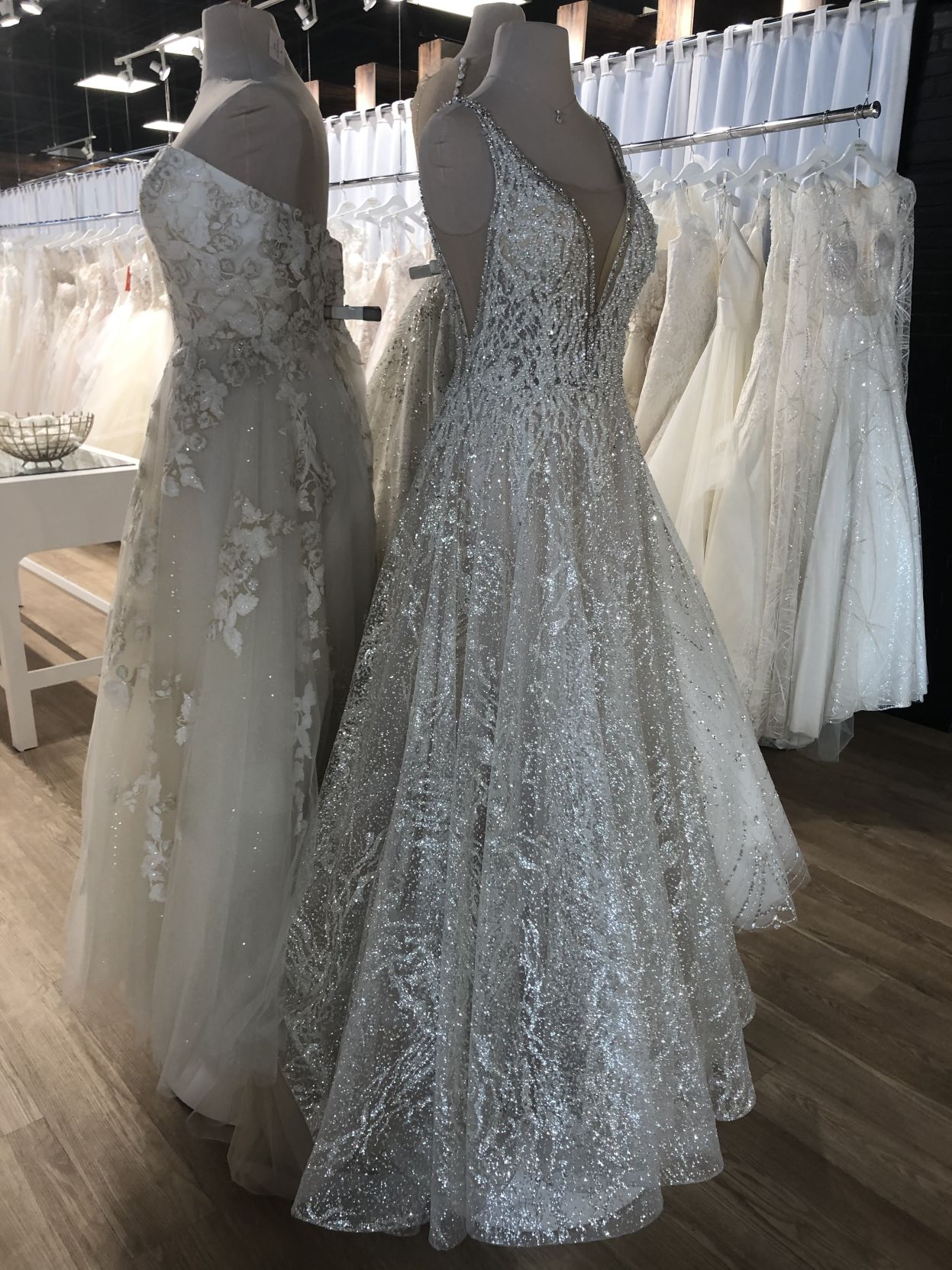 bridal entourage gowns