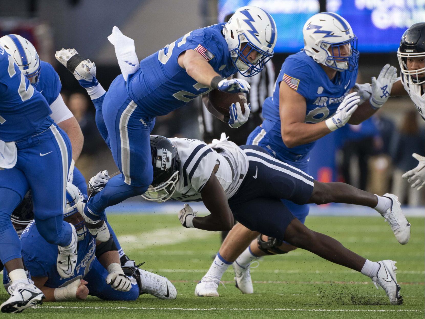 Air Force Senior QB Jensen Jones will step in, as Zac Larrier recovers from  knee injury