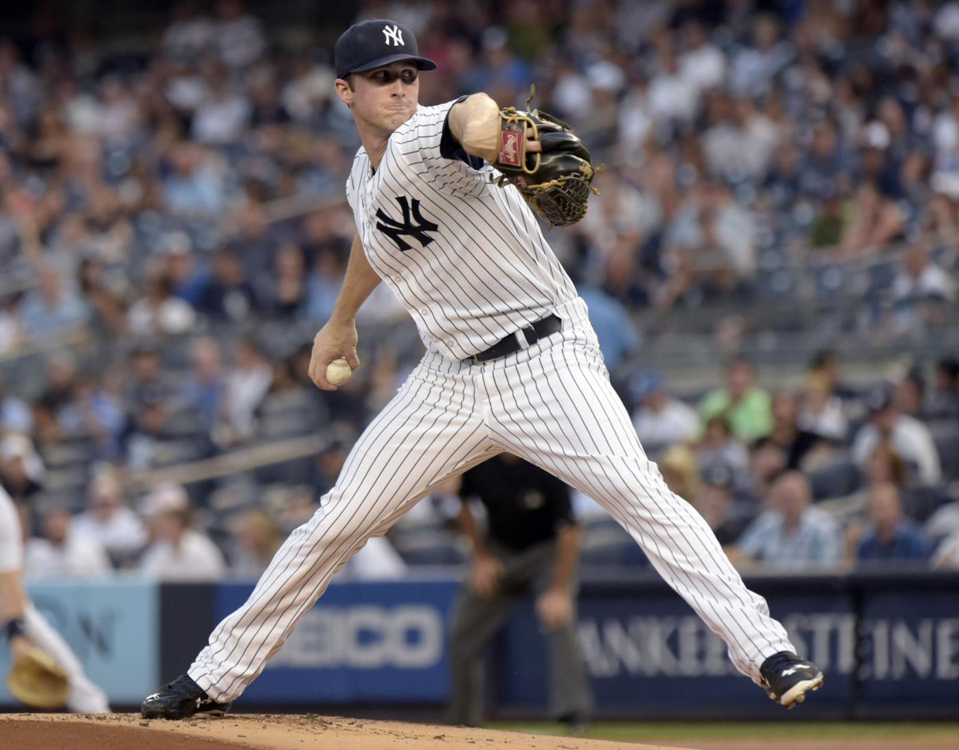 Yankees starter Bryan Mitchell struck in head by line drive, has