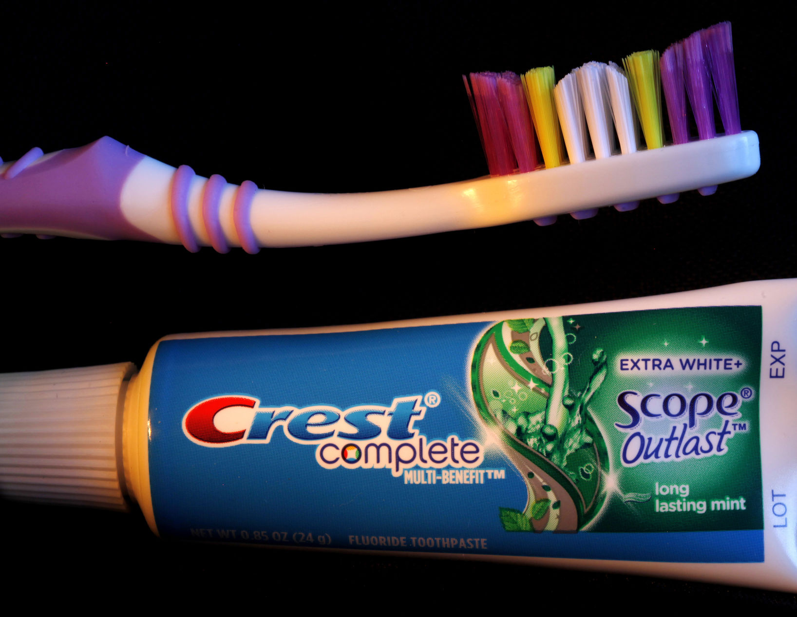 toothpaste on flights