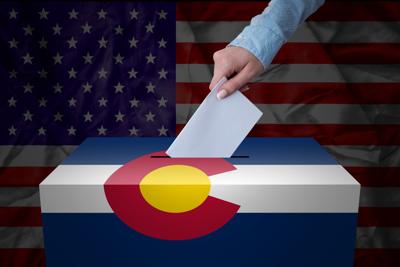 Election Colorado ballot illustration