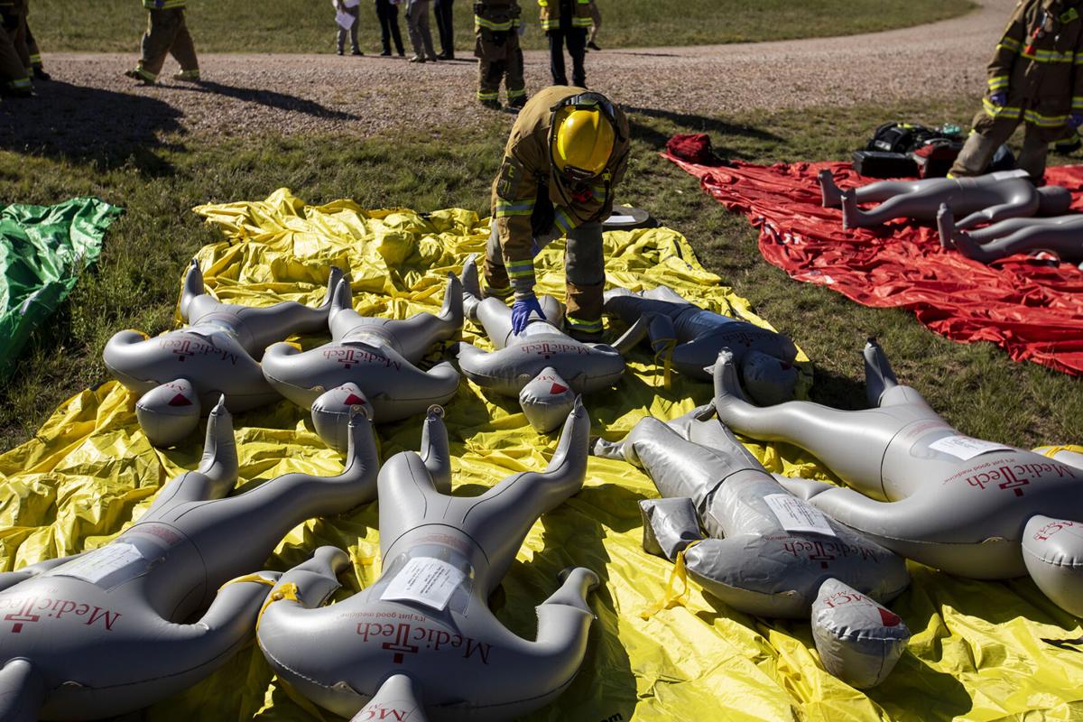 First responders conduct 'mass casualty' exercise