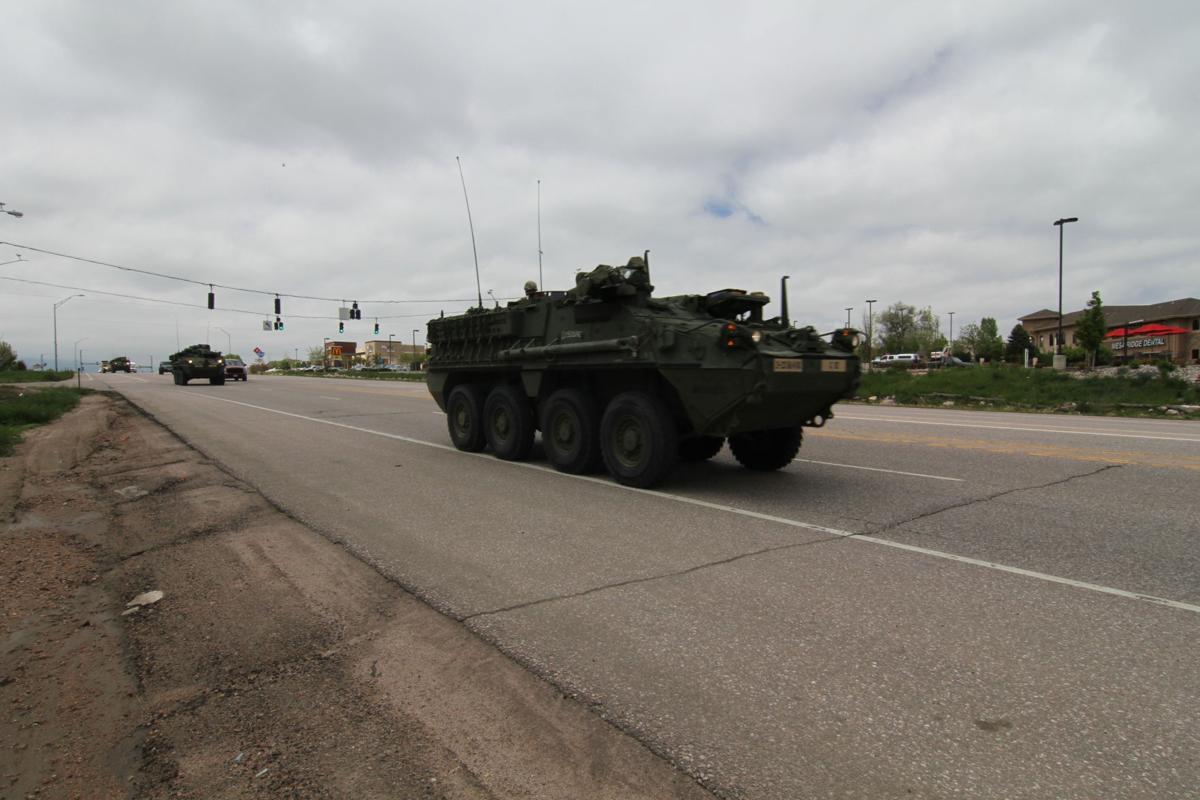 massive army convoy soon rolling south from fort carson