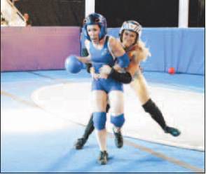 Local mom squares off on Gladiators News gazette picture picture