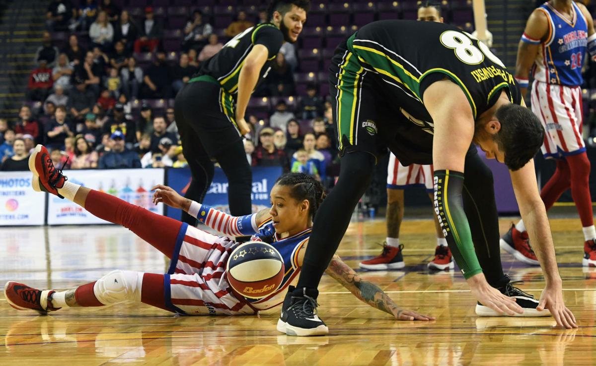 Harlem Globetrotters storm the World Arena