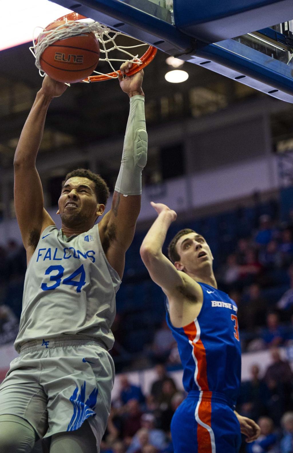 New Lineup Played To Air Force Basketball S Needs On The Defensive