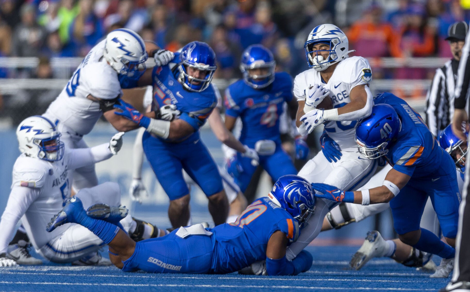 Air Force, Behind Third Starting Quarterback In As Many Weeks, Falls ...