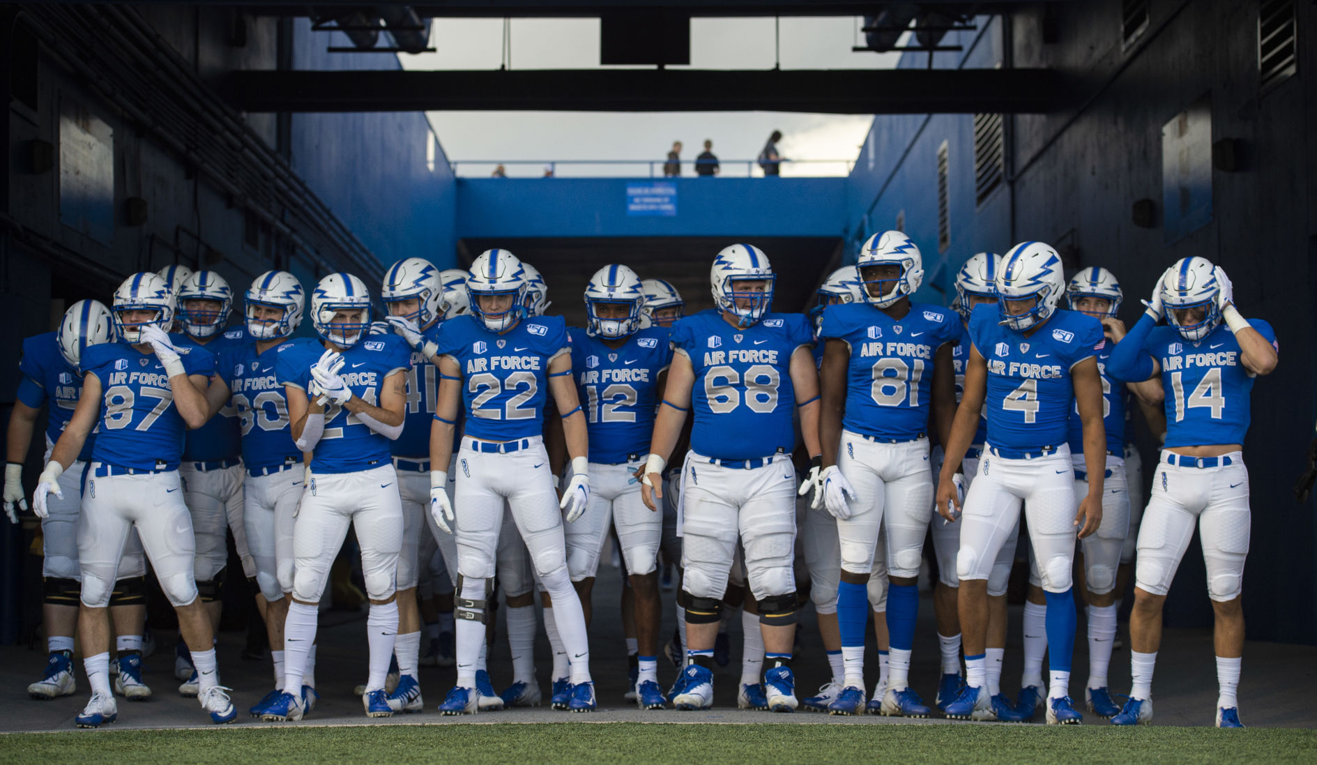 air force roster football