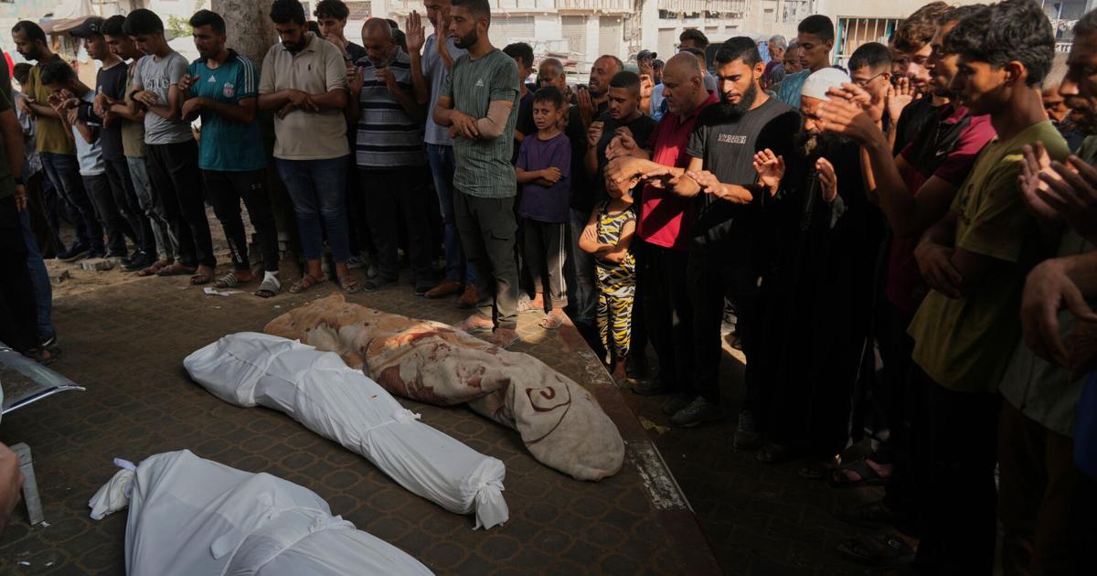 Israel’s military says airdrops of aid will begin Saturday night in Gaza