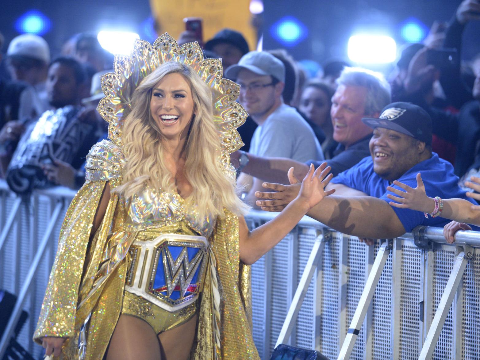 Smackdown Women S Champion Charlotte Flair Among The Talent