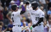 C.J. Cron blasts two homers in Rockies win