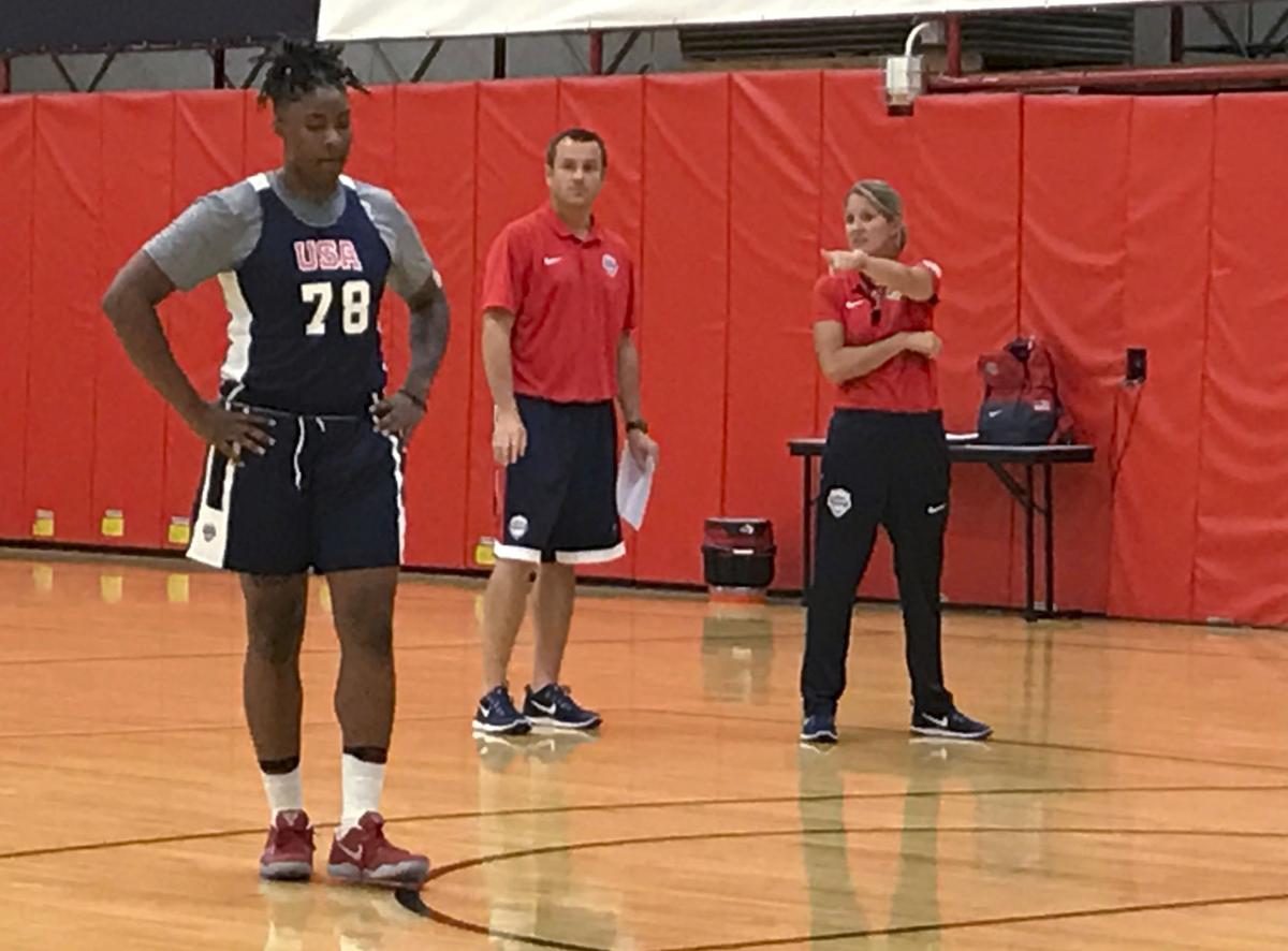 It S Team Day At Under 23 Women S Basketball Training Camp In