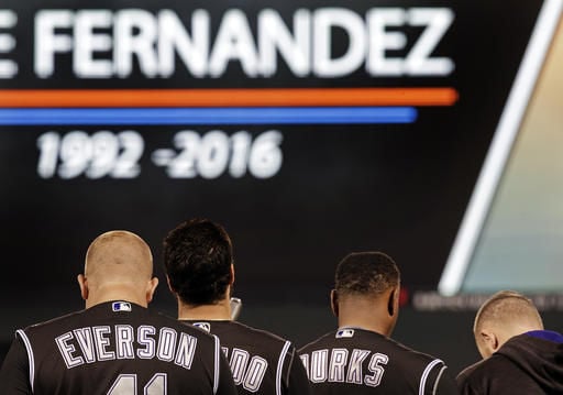 Jose Fernandez's funeral service held in Miami