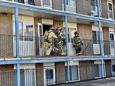 CSFD responds to fire at Kitty Apartments