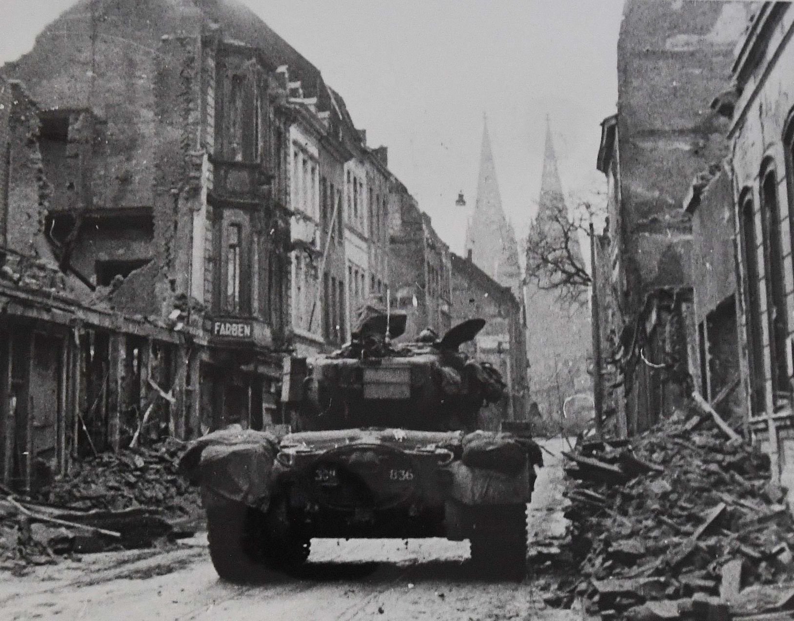 bates wwii tank battle cologne 1945