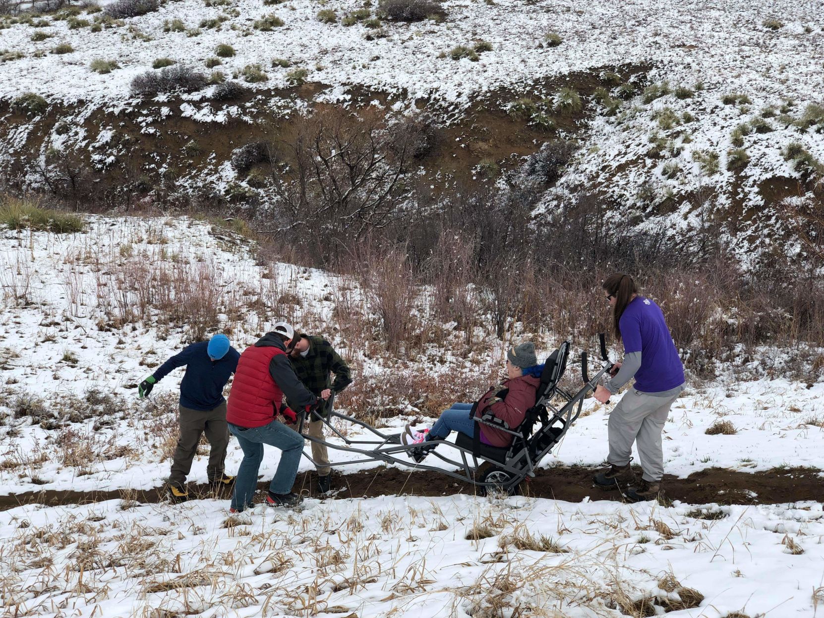 Can this obscure chair take people with disabilities to Colorado