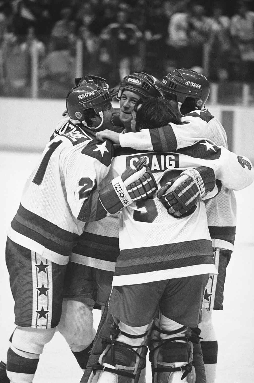 40 years ago the U.S. Olympic hockey team upset the Soviet Union and went  on to win the gold medal.