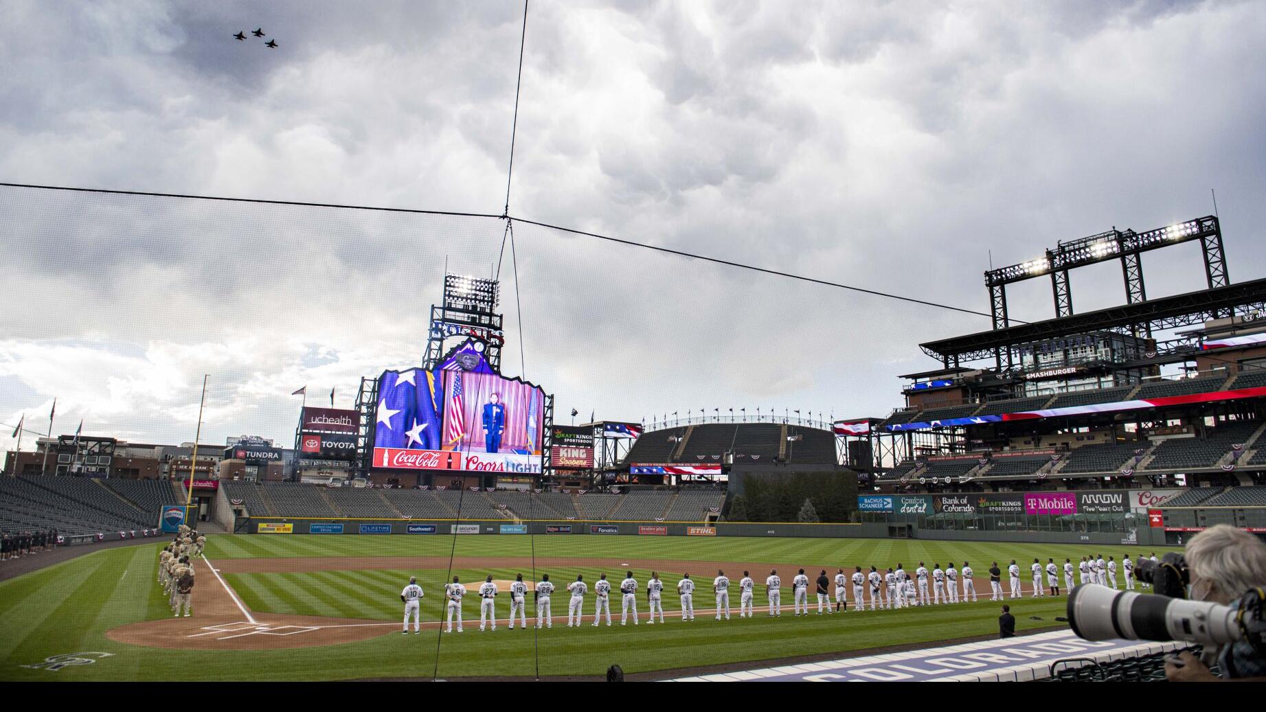 Colorado Rockies receive bump in allowed attendance for home games