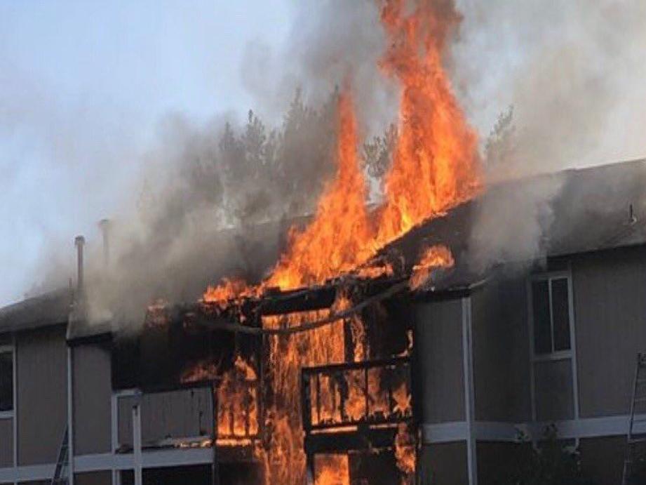 Colorado Springs Apartment Fire Displaces 10 Residents