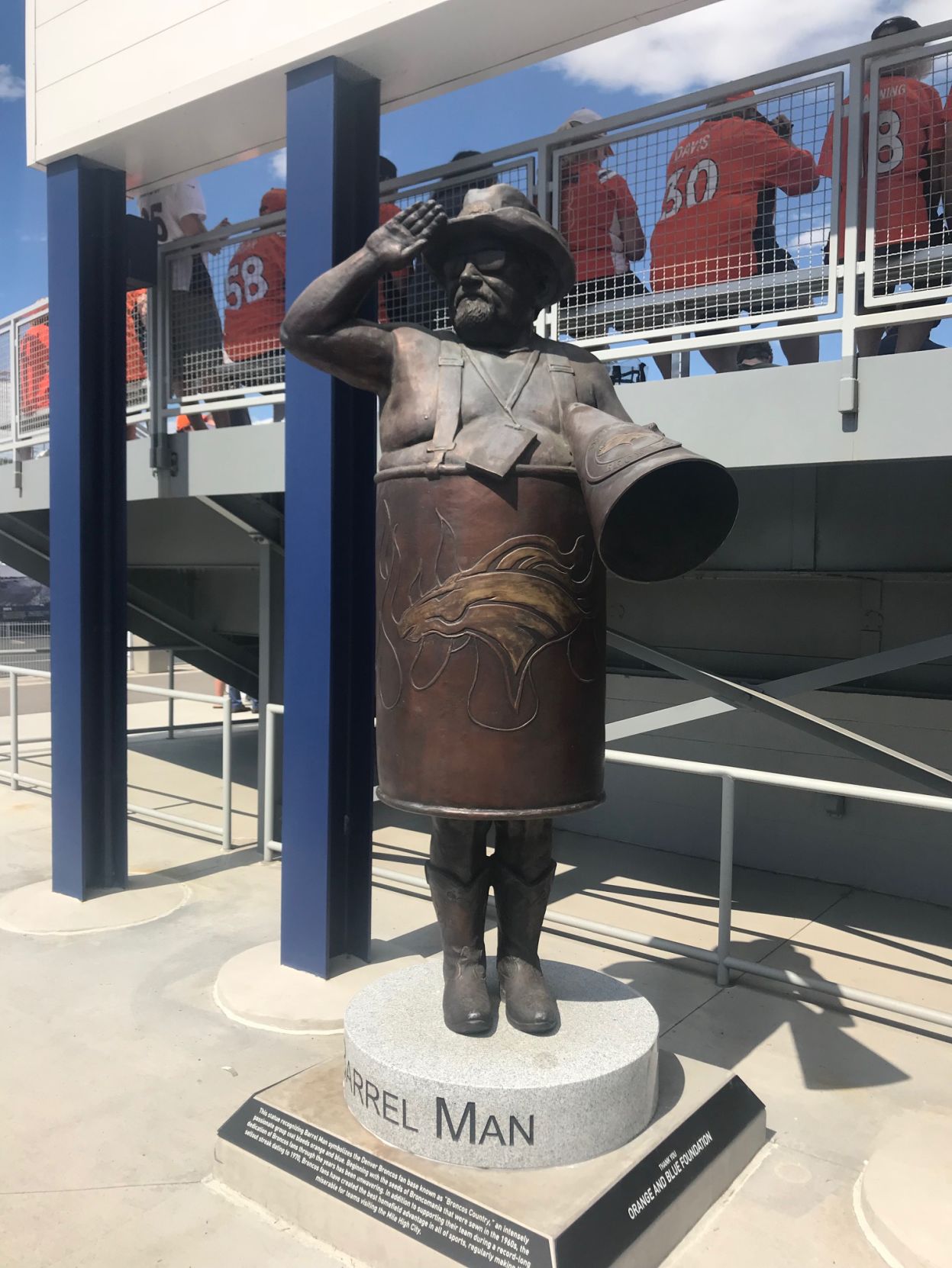 Denver Broncos Stadium Tour - Great Fun For Anyone - No Home Just Roam