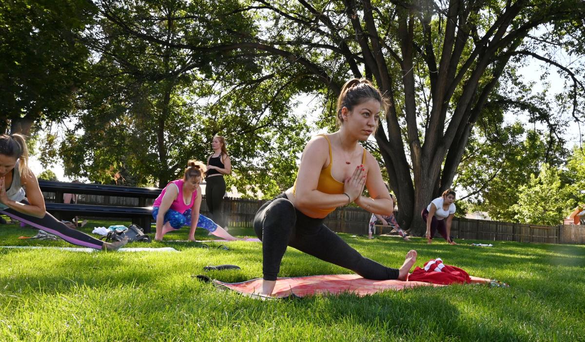Photos Yoga In The Park In Colorado Springs Multimedia Gazette Com