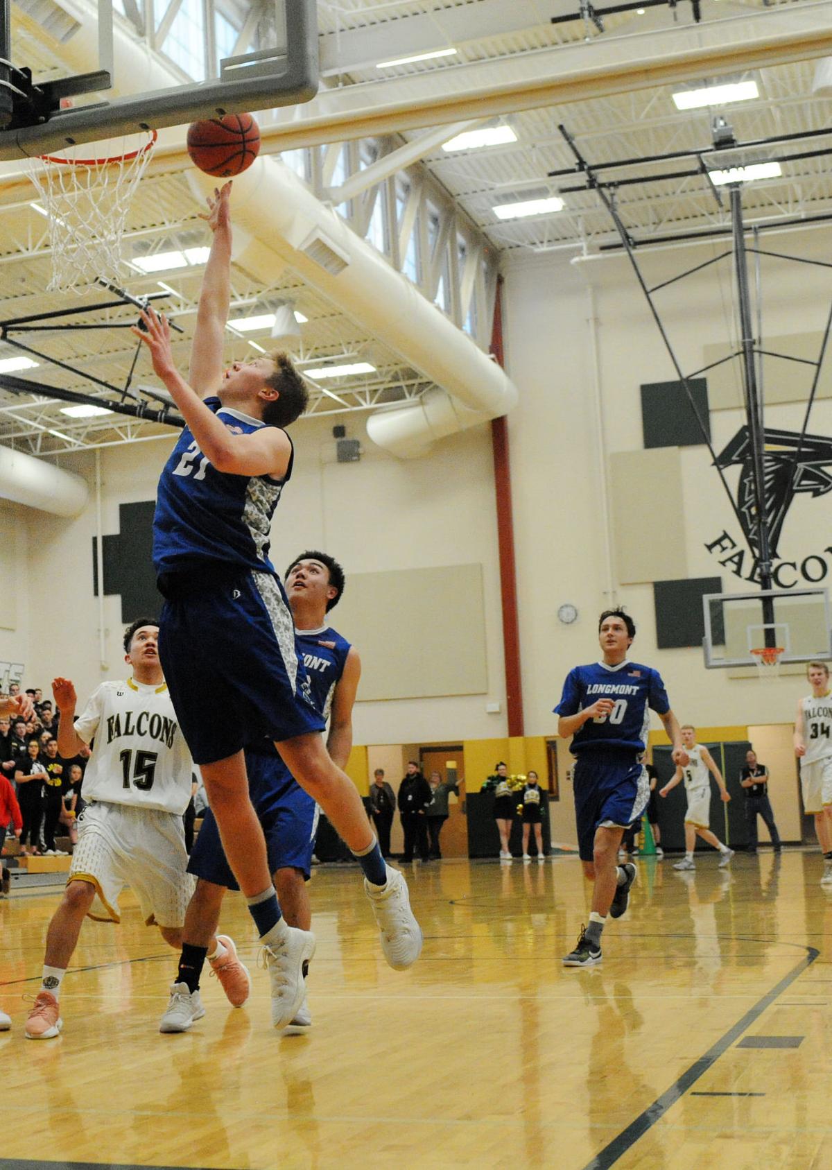 Prep Basketball Falcon High School 54 Vs Longmont Trojans 62