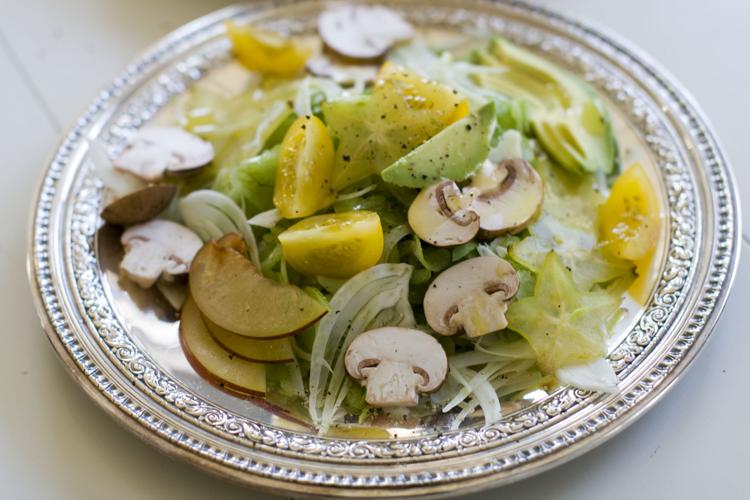 Start with celery for a healthy, crunchy salad