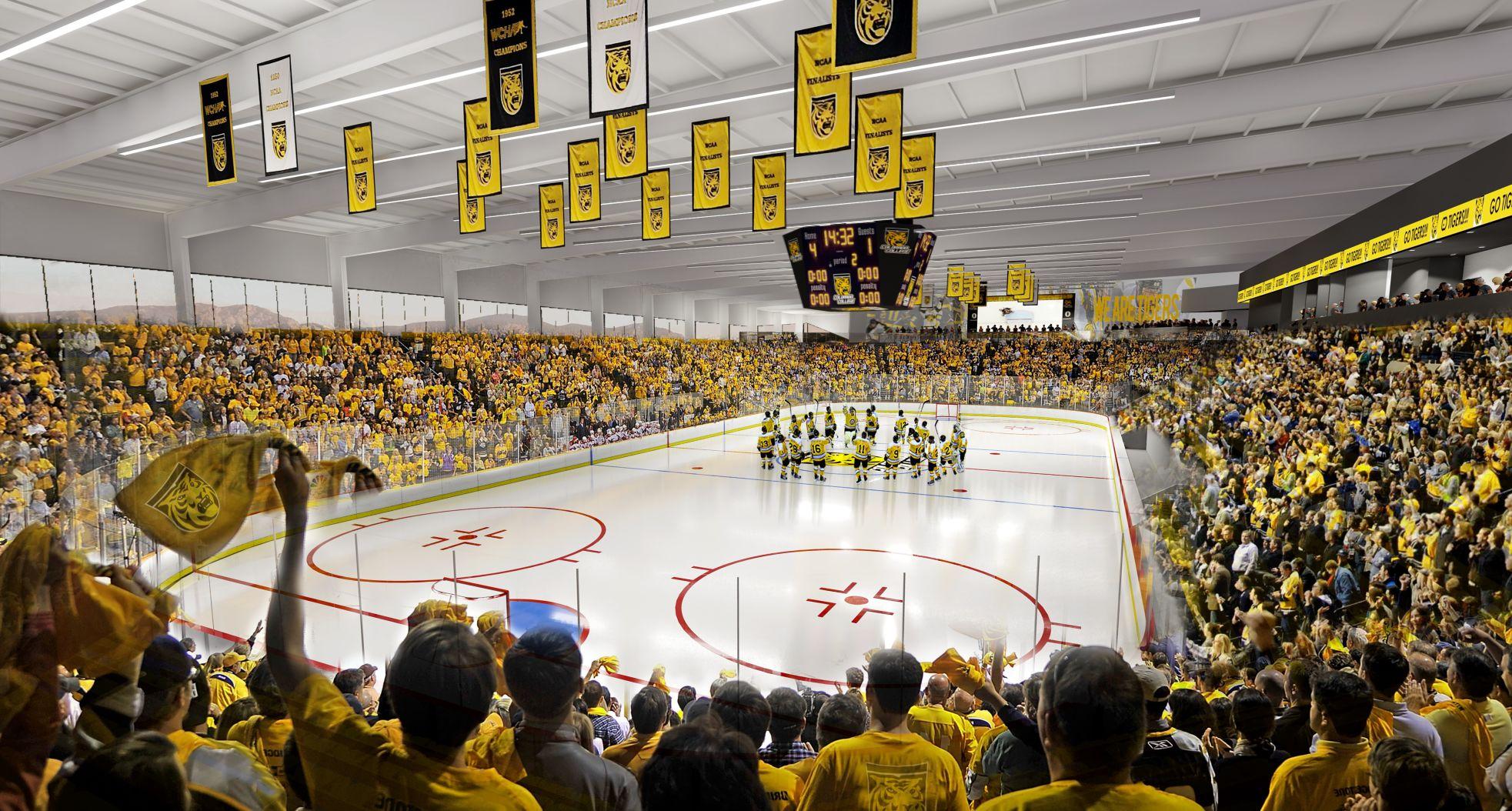 A look at Colorado College's new hockey arena