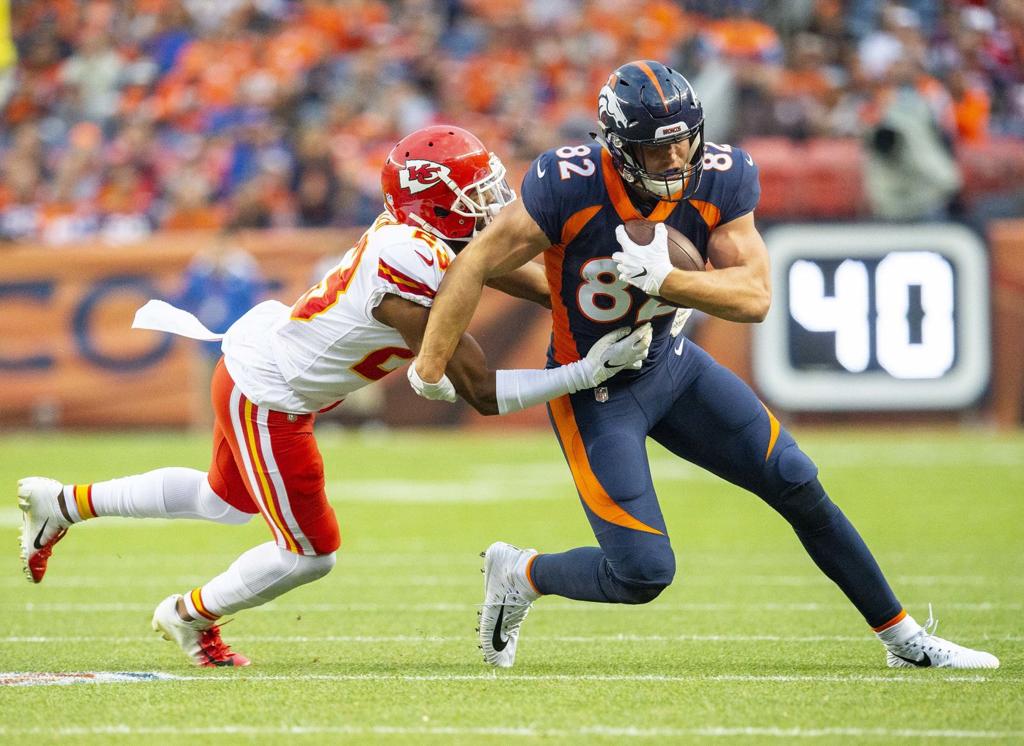 Broncos tight end Jeff Heuerman out with broken ribs