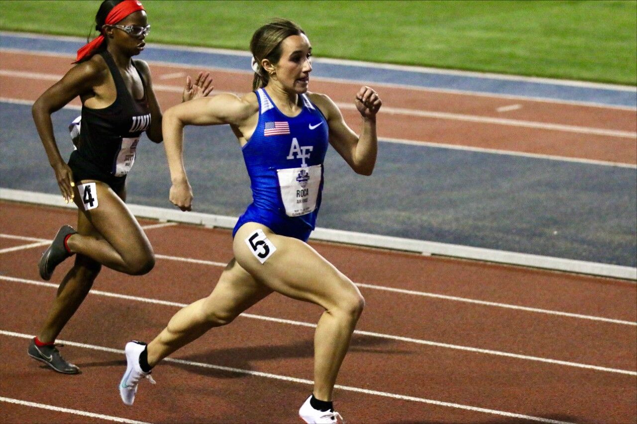 Air Force track and field runner Michelle Roca named 2021 22