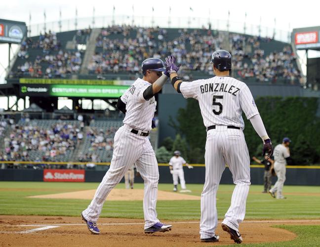 Sept. 29, 2010 - Denver, Colorado, U.S. - MLB Baseball - Colorado Rockies  shortstop TROY TULOWITZKI prepares before a