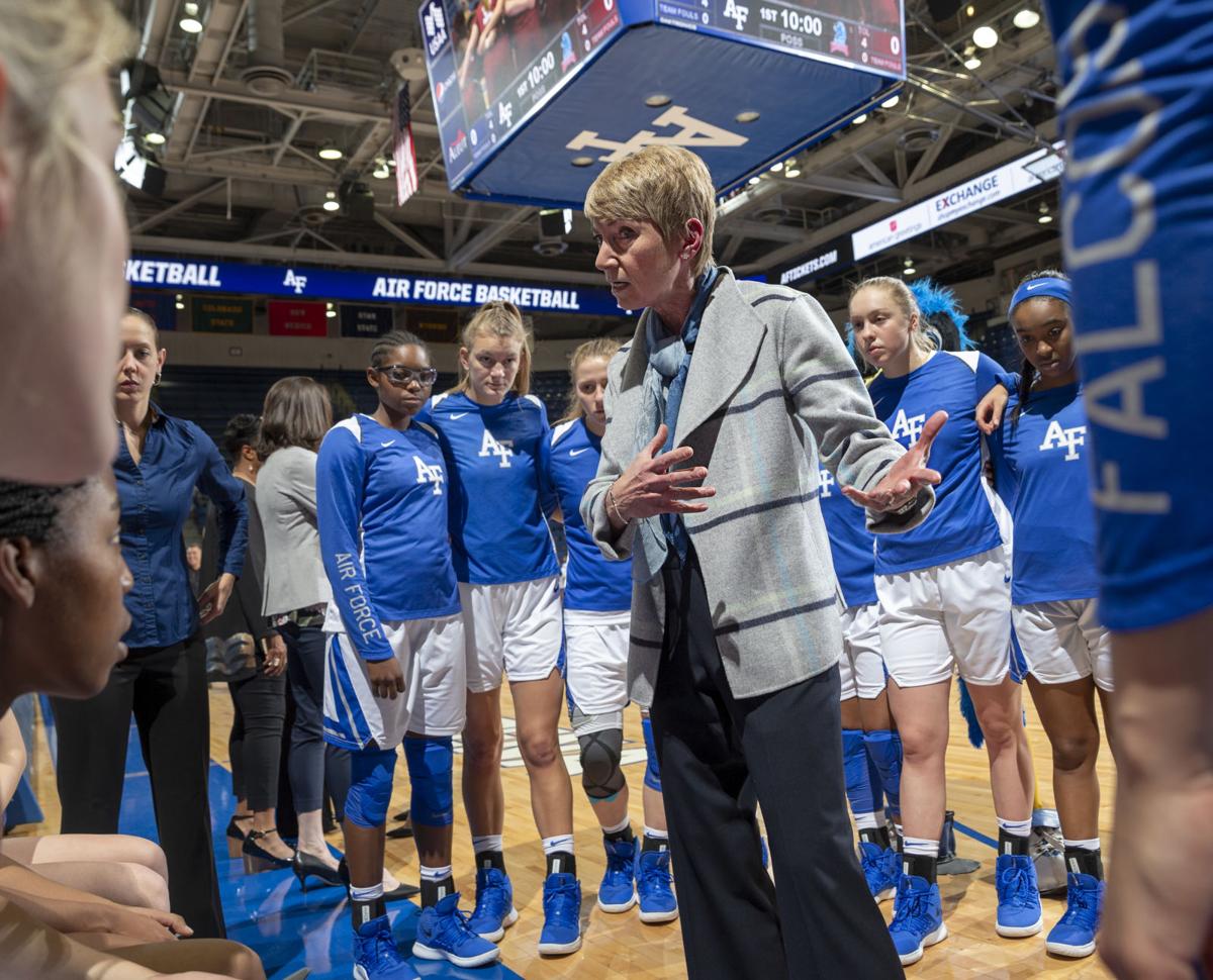 Air Force Women Win Big Behind Grieving Coach Chris Gobrecht Who
