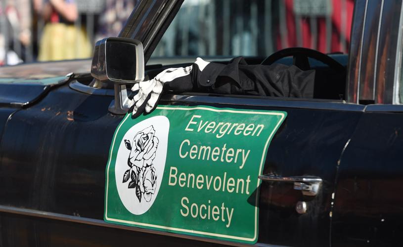 Thousands flocked to Manitou Springs on Saturday, October 25, 2014, for the annual Emma Crawford Coffin Races. The races started in 1995, but the story of Emma Crawford goes back to 1891 when she was buried at the top of Red Mountain above Manitou Sprin...