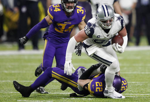 Cowboys hold on against Vikings for 11th straight win