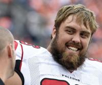 Atlanta Falcons' Ben Garland, Academy grad and Air Guardsman, wins NFL's  Salute to Service Award