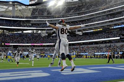 Broncos notebook: Rookie tight end Greg Dulcich makes impressive