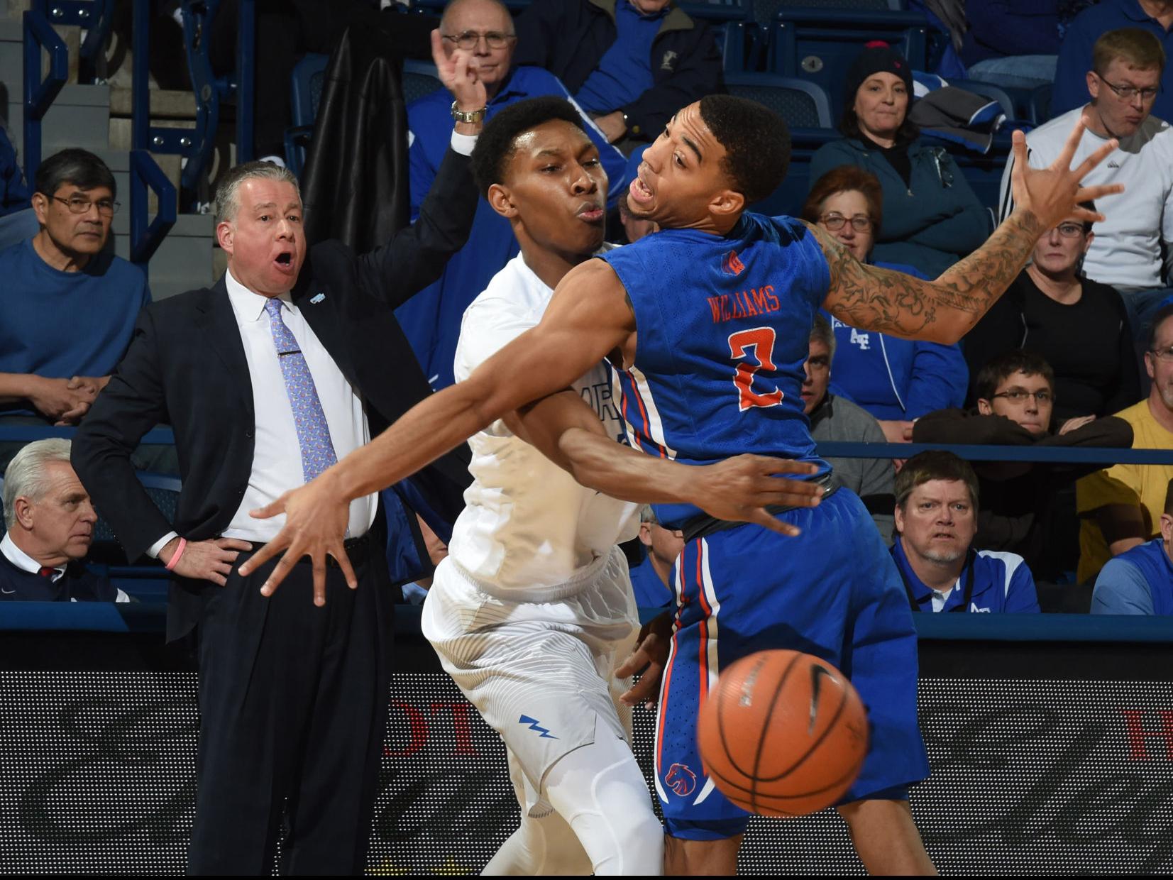 Air Force Basketball A Heavy Underdog At Boise State But Not