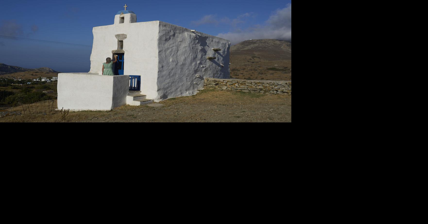 A Greek island has 1,000 private chapels. Families maintain them for faith and community