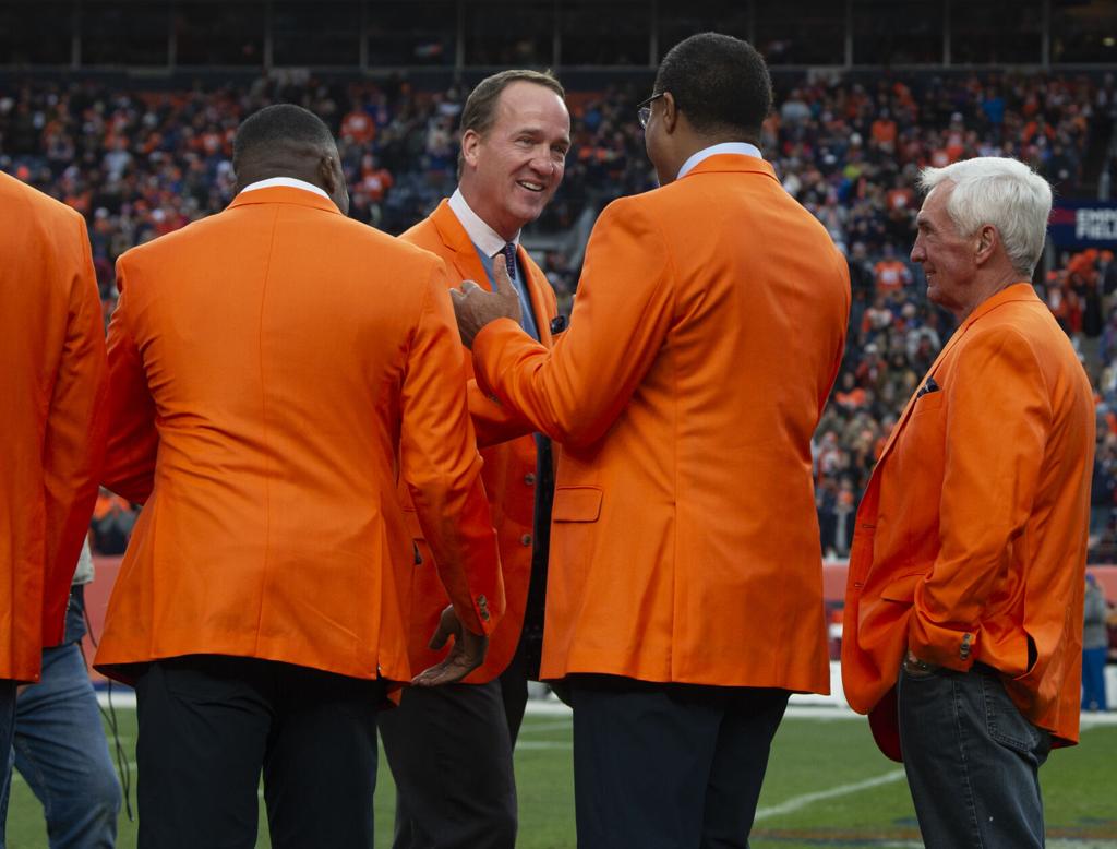 Peyton Manning going into Broncos Ring of Fame