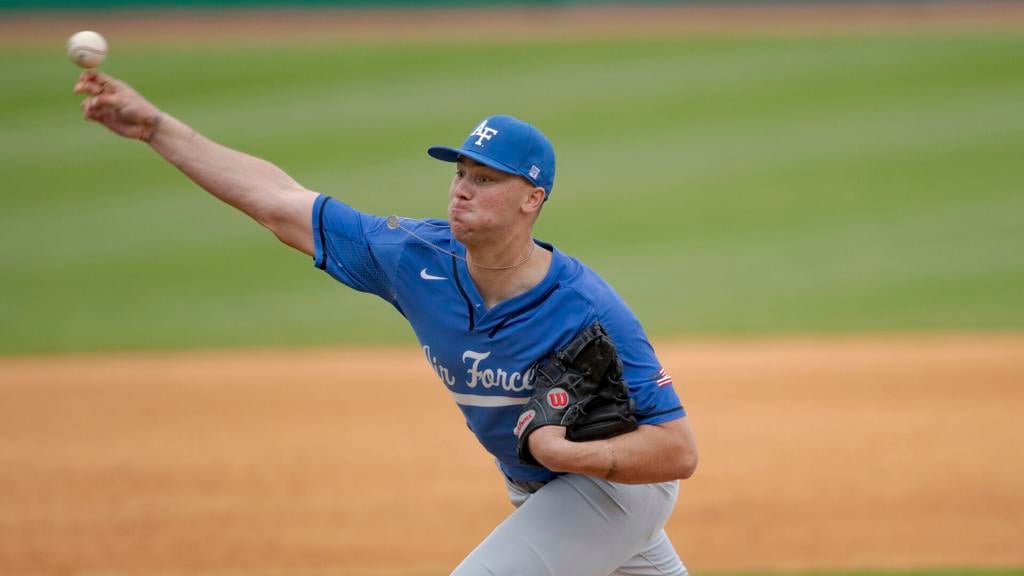 Ashton Easley Signed by the Miami Marlins Organization - Air Force