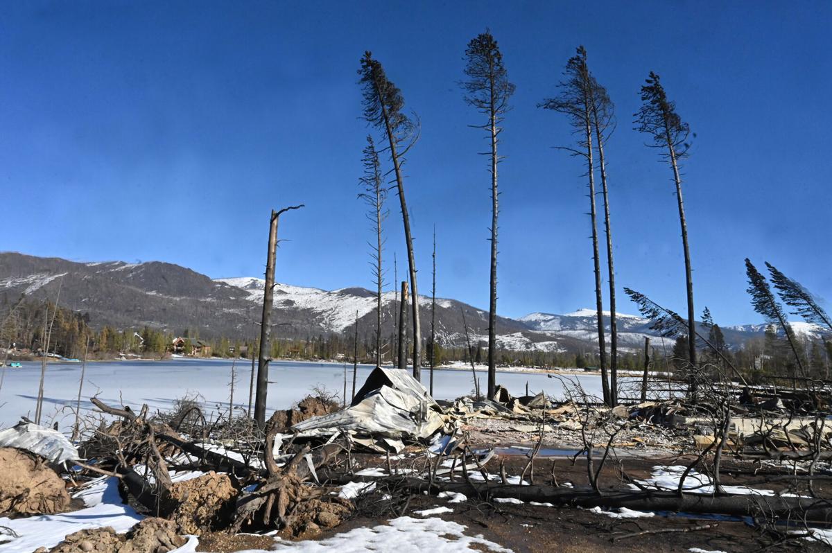 Devastation by the East Troublesome fire