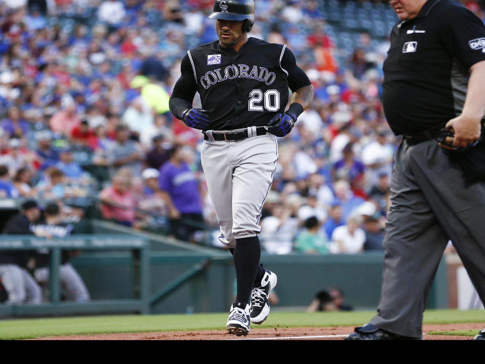 Colorado Rockies defeat Rangers with big 9th inning rally